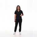 Black Scrub Set