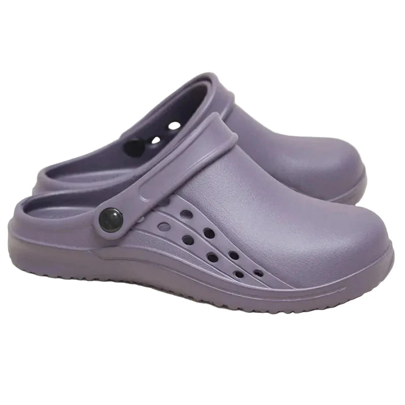 Purple Clogs