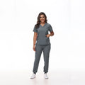 Gray Scrub Set