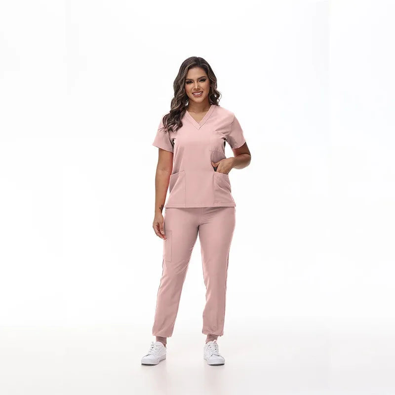 Pink Scrub Set