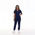 Navy Blue Scrub Set
