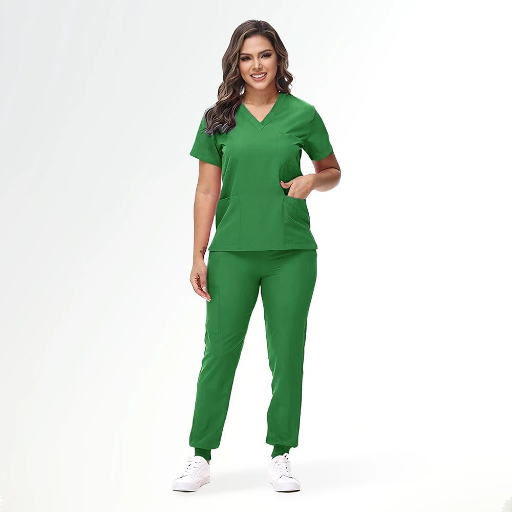 Emerald Scrub Set