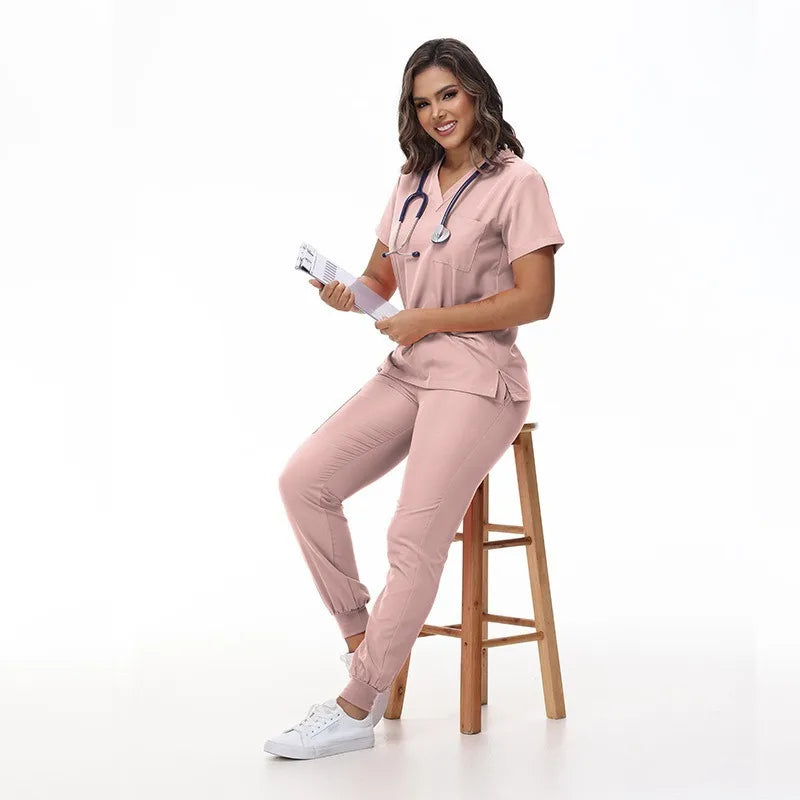 Pink Scrub Set