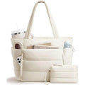 Beige Shift Bag