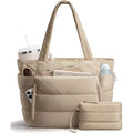 Khaki Shift Bag